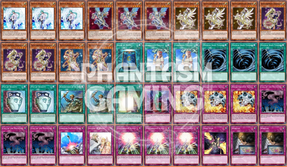 Satellarknight Deck Stellarnova Alpha Breakthrough Skill Pot Duality Yugioh - Image 1 of 1
