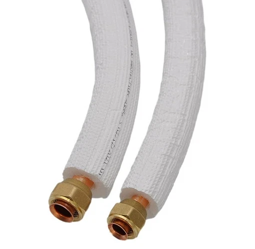 Kit Montaggio Condizionatore Climatizzatore Tubi Rame 1/4 3/8 cartellati 1,5 m - Immagine 1 di 1