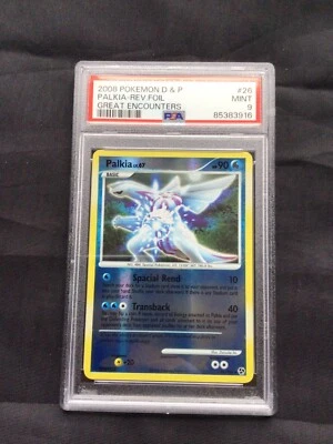 Pokemon Cards: Great Encounters Reverse Holo: Palkia 26/106 PSA 9 - Image 1 of 4