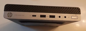 HP ProDesk 600 G3 Mini Intel i3-7300T 3,50 GHz 8 GB RAM 250 GB SSD *Usado* - Imagen 1 de 5