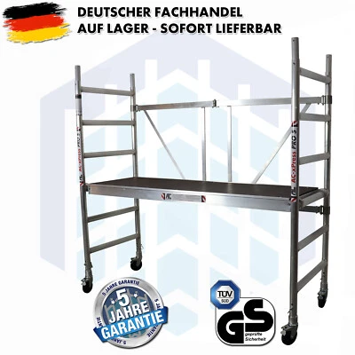 AC STEIGTECHNIK Rollgerüst "xPress Pro-S" Plattform OHNE Luke, AH 3,0 m, Zifa, Gerüst, NEU