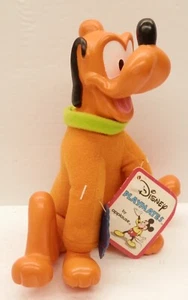 Disney Pluto (Sitting Up) Plush w/Plastid Head About 6.5" Tall Applause - Picture 1 of 4