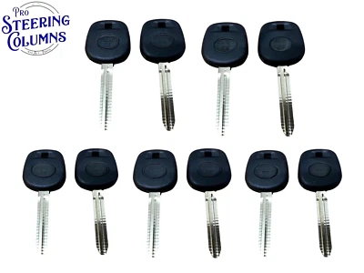 SE ADAPTA A TOYOTA CAMRY TUNDRA LLAVE CARCASA CON RANURA PARA CHIP TR47P TOY43 SIN CHIP PAQUETE DE 10 Foto 1 de 4