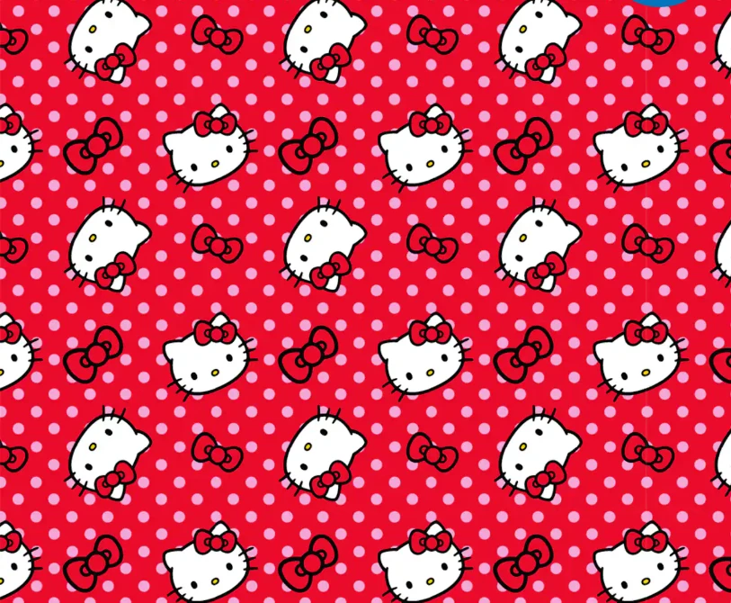 Fat Quarter Sanrio Hello Kitty & Friends 18"x21" Foto 1 de 1