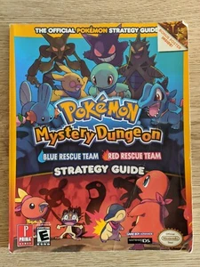 Pokemon Mystery Dungeon Red and Blue Rescue Team Strategy Guide w/Poster - Picture 1 of 6