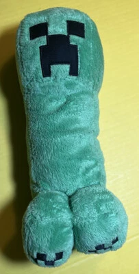 Mojang/Jinx Minecraft Green Creeper 11" Soft Stuffed Plush Doll Green - Image 1 of 4