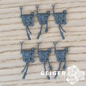 Warhammer 40K AdMech Bits | Skitarii Vanguard Ranger | Mechanicum Backpacks 6pc - Foto 1 di 1