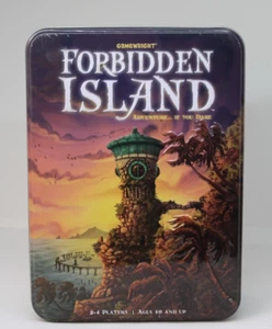 Gamewright Forbidden Island Tin Box Board Game 2-4 Players Ages 10+ Adventure - Picture 1 of 8