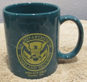 Taza de café vintage del Departamento de Seguridad Nacional de Estados Unidos DHS Seattle, WA - Imagen 1 de 2