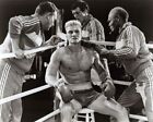 Dolph Lundgren as Ivan Drago sits in boxing ring corner 1985 Rocky IV 24x36 post