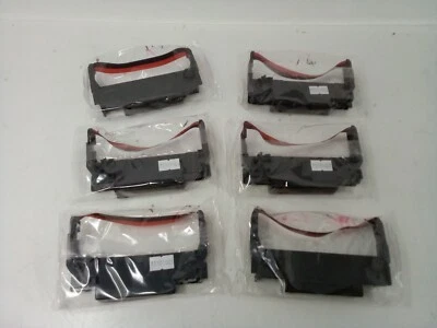 EPSON ERC30/38 - Black/Red Ribbons - 6 Per Pack -{123550}-9416-0012 - Image 1 of 4