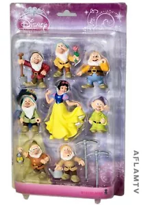 Snow White and the Seven Dwarfs Bullyland figures Cake Toppers Disney Princess - Picture 1 of 12