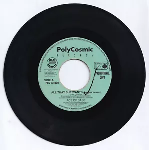 Philippines ACE OF BASE All That She Wants 45 rpm PROMO Vinyl Record - Picture 1 of 4