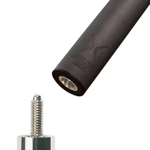 PUREX CARBON FIBER SHAFT 12.5 MM 5/16 X 18 PURXCF125 KAMUI BLACK SOFT SHIP FREE - Picture 1 of 12