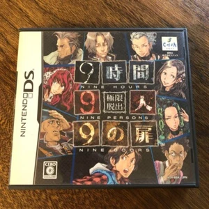 999: Nine Hours, Nine Persons, Nine Doors Nintendo DS Japan Ver completo di scatola - Foto 1 di 3