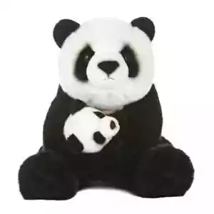 Juguete de peluche Aurora 15" Miyoni Panda con cachorro #10885 - Imagen 1 de 1