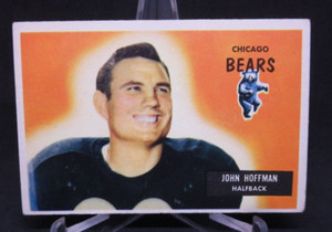 1955 Bowman #56 John Hoffman Chicago Bears VG  #3  WD