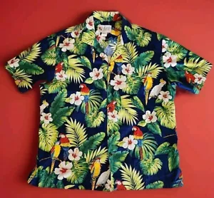 Vintage ALOHAWEARS Mens Hawaiian Shirt XL - Picture 1 of 5