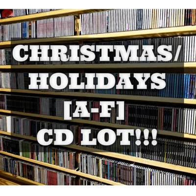 CD LOT / CHRISTMAS [A-J] + HOLIDAYS + SEASONAL + *FREE SHIPPING* OFFER - image 1 of 2