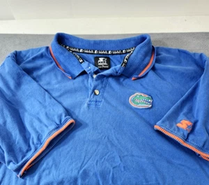 Polo vintage Team Starter para hombre talla XL Florida Gators naranja azul. - Imagen 1 de 5