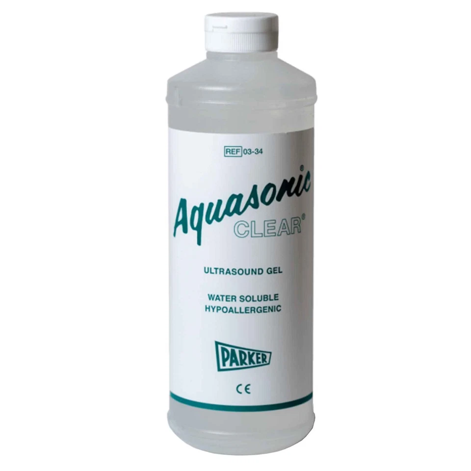 12 PK Parker Aquasonic Clear Ultrasound Gel 1 Liter Bottle w/ Free Shipping - Image 1 of 1