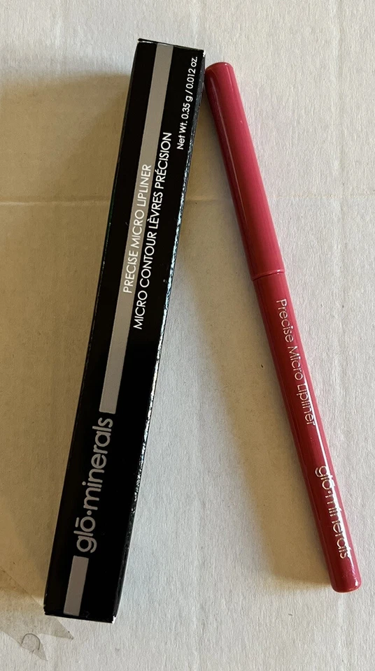 GLO MINERALS  - Precise Micro Lip liner Ambrosia Rose 0.012oz New Boxed - Image 1 of 2