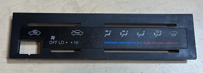 Toyota 1996-2002 camioneta 4Runner tablero de aire acondicionado control de clima cubierta de moldura OEM Foto 1 de 2