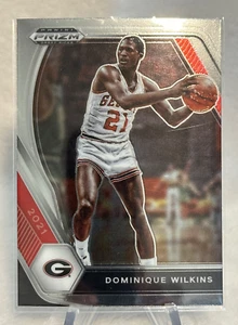 2021 Panini Prizm Draft Picks Silver Prizm #93 Dominique Wilkins - Picture 1 of 6