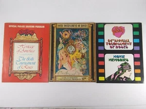 1969 80º 86º Torneo de las Rosas Programa Oficial Película Recuerdos Pasadena, CA - Imagen 1 de 8