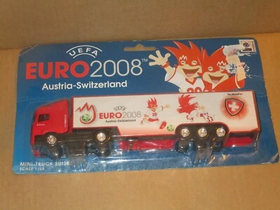 UEFA EURO 2008 - TIR CAMION - MINI TRUCK SUISSE BLISTERATO - Immagine 1 di 2
