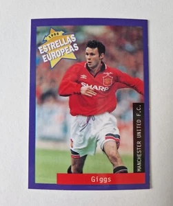 RYAN GIGGS (Manchester United) Panini Estrellas Europeas - Picture 1 of 2