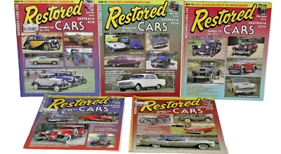 Restored Cars Australia Magazine Full Year 2015 5 Issues: 228 - 233 Classic Auto - Image 1 of 4