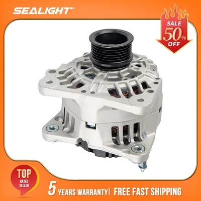 13852 90Amp Alternator for 1.8L 2.0L Volkswagen Beetle 1999-2004 Jetta 2002-2005 - Изображение 1 из 4