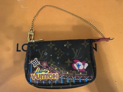 Louis Vuitton Mini Pochette Accessoires Pouch Monogram Limited Edition Vivienne - Image 1 of 4