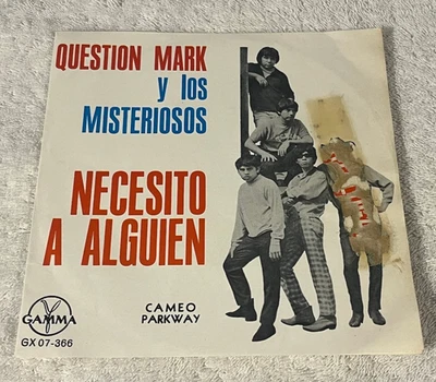 Question Mark Y Los Misteriosos* ‎– Necesito A Alguien: 1966 EP -MEXICO + SLEEVE - Image 1 of 4