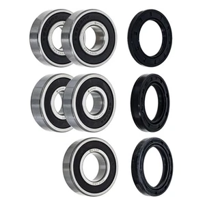 NICHE Wheel Bearing Seal Kit for Kawasaki KZ750G1 KZ900 6203-2RS 6304-2RS - Picture 1 of 7