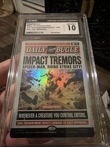 Impact Tremors Rainbow Foil Secret Lair Drop Spider-Man Magic The Gathering MTG - Bild 1 von 8