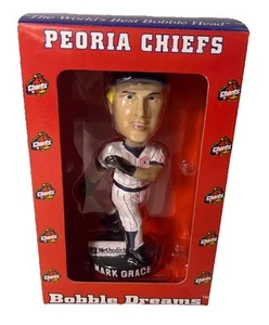 Mark Grace Peoria Chiefs Bobblehead 2002 Bobble Dreams SGA NEU Cubs Affiliate - Bild 1 von 2