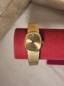 Extrem seltene 1966 Vintage Longines Herrenuhr Ellipse Diamond 10KGF läuft  - Bild 1 von 12