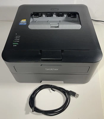 Brother HL-L2300D Monochrome  Laser Printer 1130 Page Count Toner 75% Drum 100% - Image 1 of 4