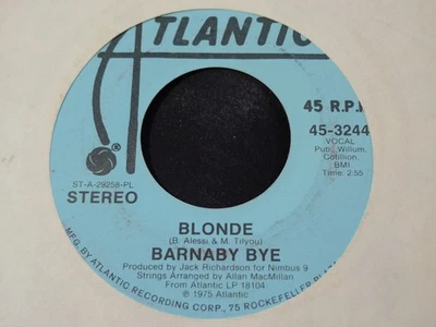 DEMO PROMO-BARNABY BYE-I THINK I'M GONNA LIKE IT-ATLANTIC - Image 1 of 2