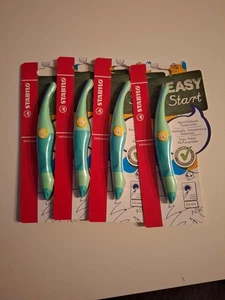 4 STÜCK Stabilo Easy Start Tintenroller nachfüllbar / für Linkshänder - Bild 1 von 3