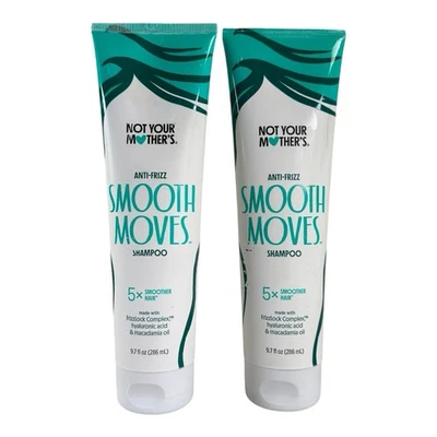 Champú anti-frizz Not Your Mother's Smooth Moves (lote de 2) 9,7 fl oz ea NUEVO Foto 1 de 2