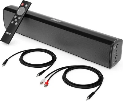 Bowfell Soundbar für TV & PC | 50W Mini Soundbar mit Bluetooth 5.0 | 2.0 Stereo  - Bild 1 von 4