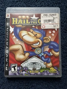 Hail To The Chimp (PlayStation 3 PS3, 2007) Completo CIB con Manual - Imagen 1 de 4