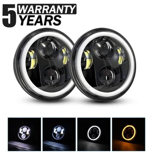 For 1985-1986 BMW 524td 5-3/4" 5.75 Inch LED Projector Headlight Headlamp - Picture 1 of 12