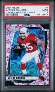 2024 Prizm CHERRY BLOSSOM CHOICE Card #7 PSA 9 /15 SSP - Picture 1 of 2