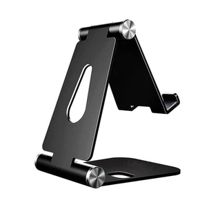 AISENS MS2PM-090 Adjustable Table Stand M (2 Pivots) for Telephone/Tablet, Black - Afbeelding 1 van 7