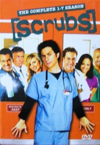 Scrubs The Complete 1-7 Season - DVD 886g