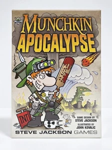 Munchkin Apocalypse: Steve Jackson Games Card Complete 2012 - Imagen 1 de 3